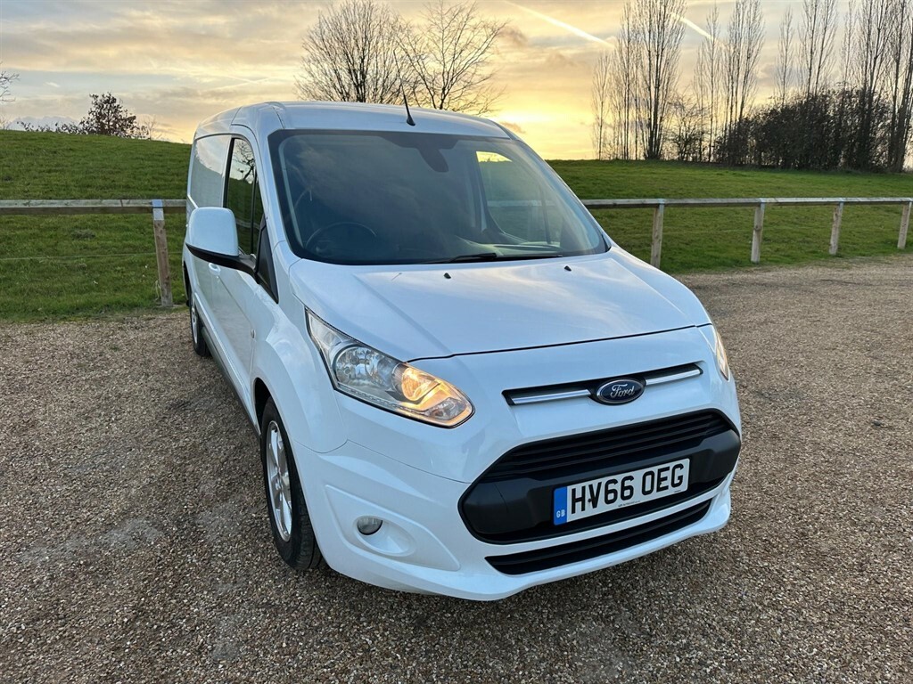 Compare Ford Transit Connect 1.5 Tdci 240 Limited L2 H1 HV66OEG White