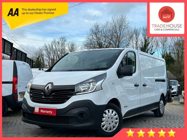 Compare Renault Trafic 1.6 Ll29 Business Dci Sr Pv 115 Bhp NV64SGY White