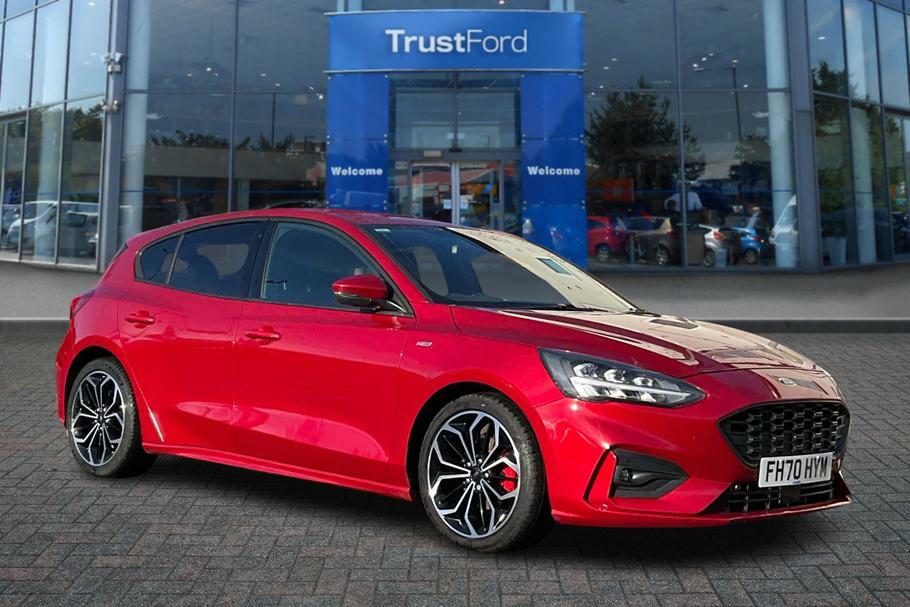 Compare Ford Focus St-line X Tdci- With Heated Seats Wheel FH70HYM Red