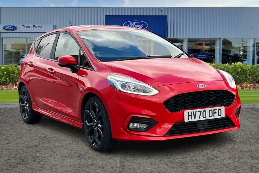Compare Ford Fiesta 1.0 Ecoboost 95 St-line Edition HV70DFD Red