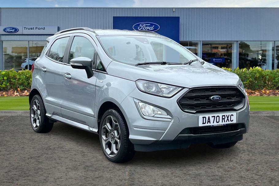 Compare Ford Ecosport 1.0 Ecoboost 125 St-line With Rear Parking Sen DA70RXC Silver