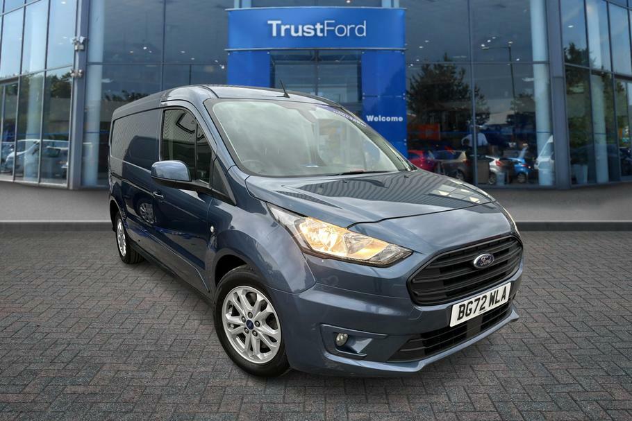 Ford Transit Connect Connect 1.5 Ecoblue 120Ps Limited Van Blue #1