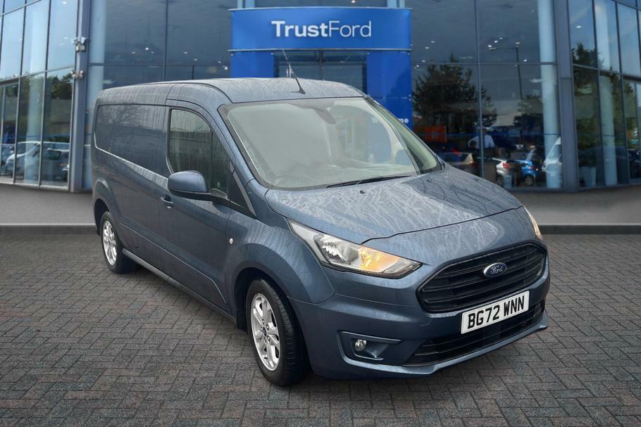 Compare Ford Transit Connect Connect 1.5 Ecoblue 120Ps Limited Van BG72WNN Blue