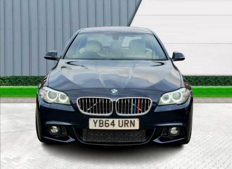 Compare BMW 5 Series 2.0 520D M Sport Euro 6 Ss 2014 YB64URN Blue