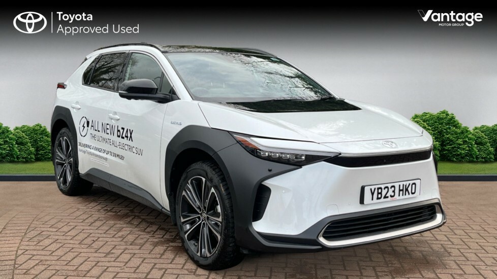 Compare Toyota bZ4X 71.4 Kwh Premiere Edition Awd 7Kw Obc YB23HKO White