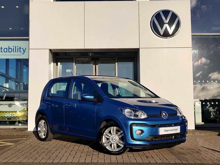Compare Volkswagen Up Up 2016 1.0 Tsi 90Ps High Heated Seats PY67LWC Blue