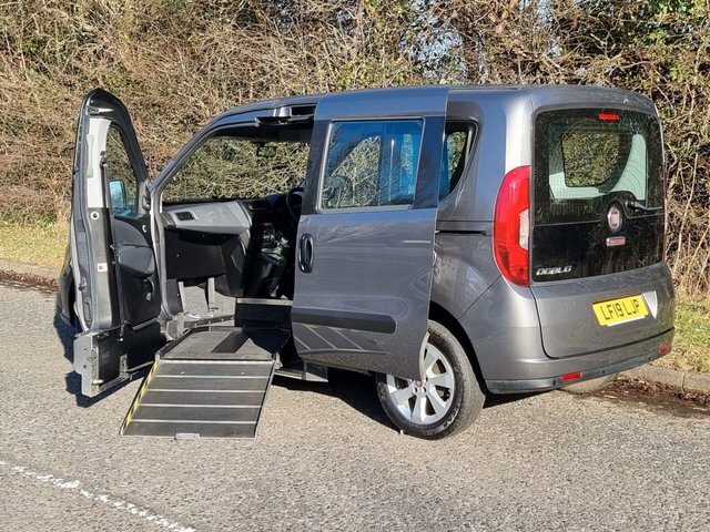 Compare Fiat Doblo 4 Seat Side Entry Passenger Up Front Wheelchair Ac LF19LJP Grey