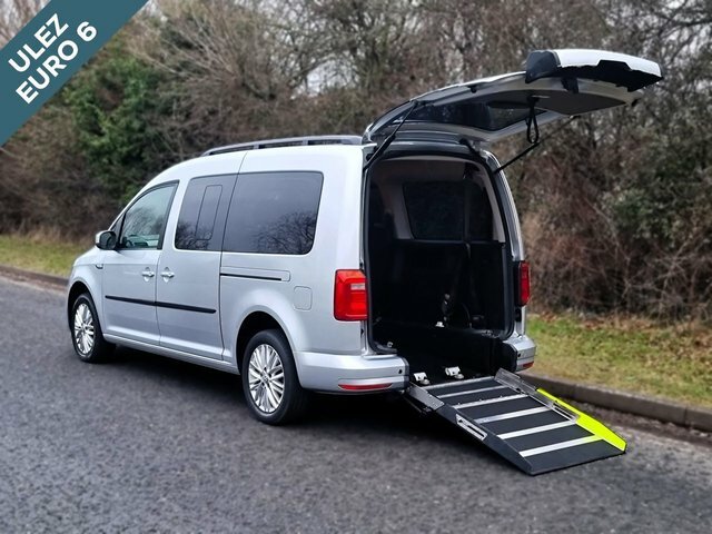 Compare Volkswagen Caddy 5 Seat Wheelchair Accessible Disabled Access Ramp YY18AUO Silver
