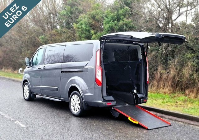 Compare Ford Tourneo Custom L2 Lwb Twin Wheelchair Accessible Disabled Access SF19OWU Grey