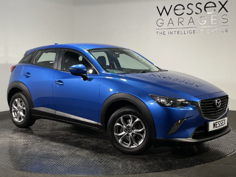 Compare Mazda CX-3 2.0 Se Nav WV18BDZ Blue