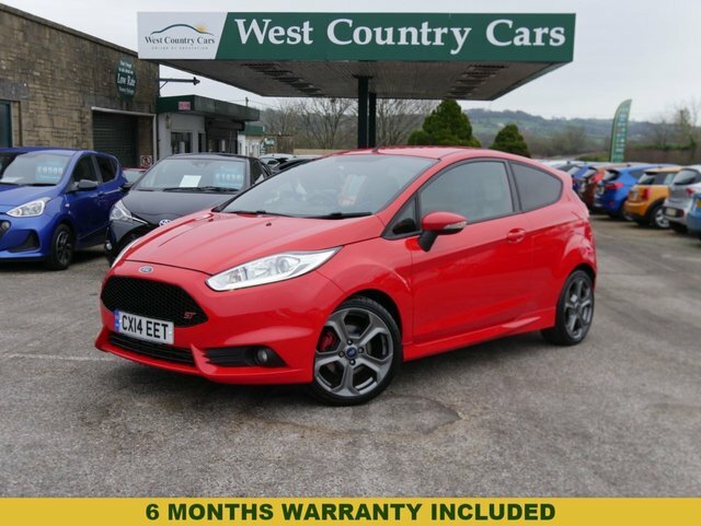 Compare Ford Fiesta 1.6 St-2 180 Bhp CX14EET Red