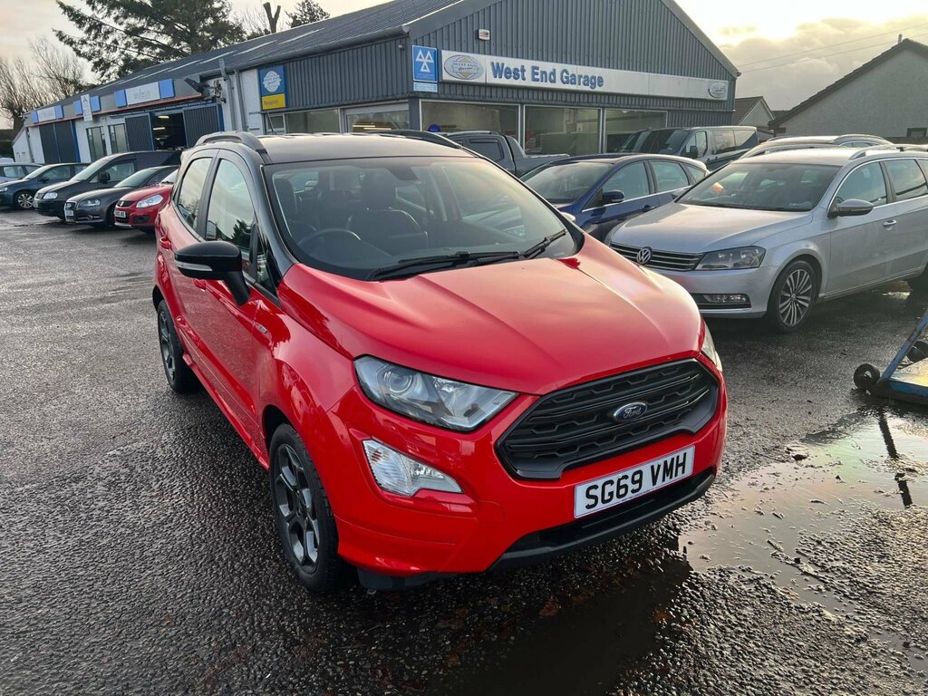 Compare Ford Ecosport 1.0 Ecosport St-line SG69VMH Red