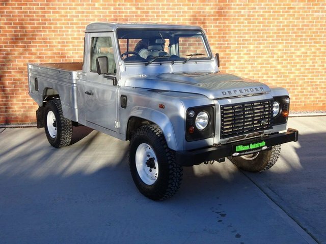 Compare Land Rover Defender Td High Capacity Pick OX16FBG Silver