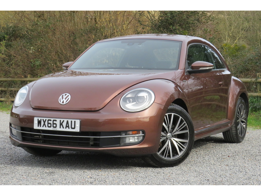 Compare Volkswagen Beetle Design Tsi Dsg WX66KAU Brown