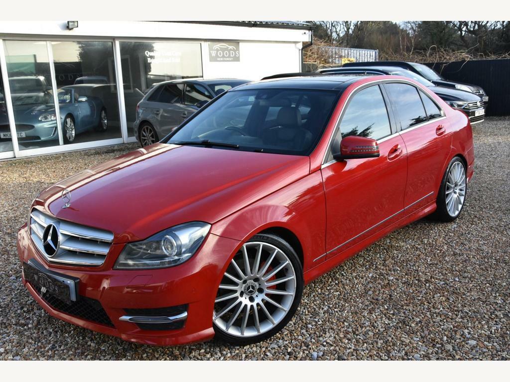 Compare Mercedes-Benz C Class Amg Sport Plus NX13HLA Red