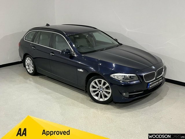 Compare BMW 5 Series 2.0 525D Se Touring 215 Bhp YE12FPO Blue