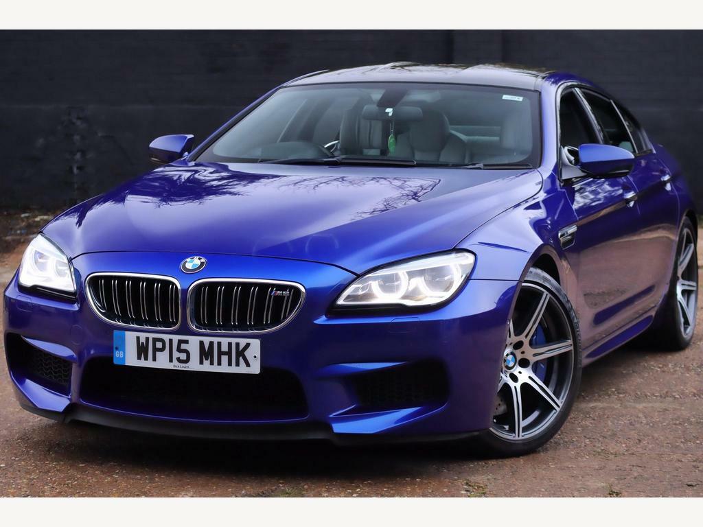 Compare BMW M6 Gran Coupe Gran Coupe 4.4 V8 Dct Euro 6 Ss WP15MHK Blue