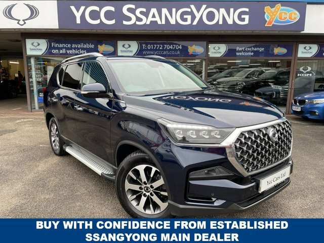 Compare SsangYong Rexton Ultimate 199 Bhp SV72WVO Blue
