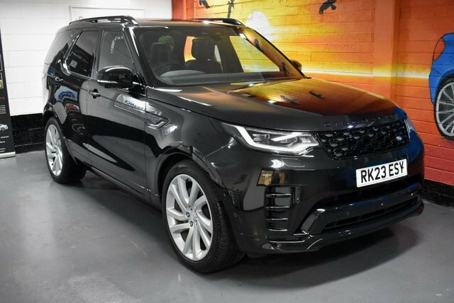 Compare Land Rover Discovery 2023 D300 3.0 R-dynamic Hse 7 Seat Mhev RK23ESY Black