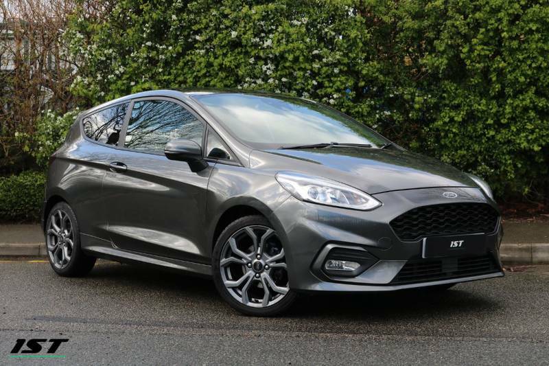 Compare Ford Fiesta 1.0 Ecoboost 140 St-line X FY18NOF Grey