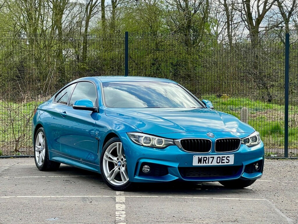 Compare BMW 4 Series 420D M Sport WR17OES Blue