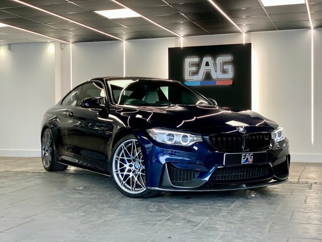 Compare BMW M4 3.0 M4 Competition Package 444 Bhp F10GSB Blue