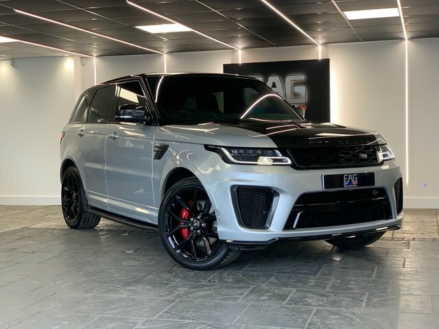Compare Land Rover Range Rover Sport 5.0 Svr 567 Bhp EO71YPX Silver