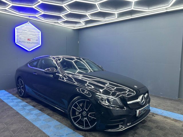 Mercedes-Benz C Class 2019 2.0 C 300 Amg Line Premium 255 Bhp Black #1