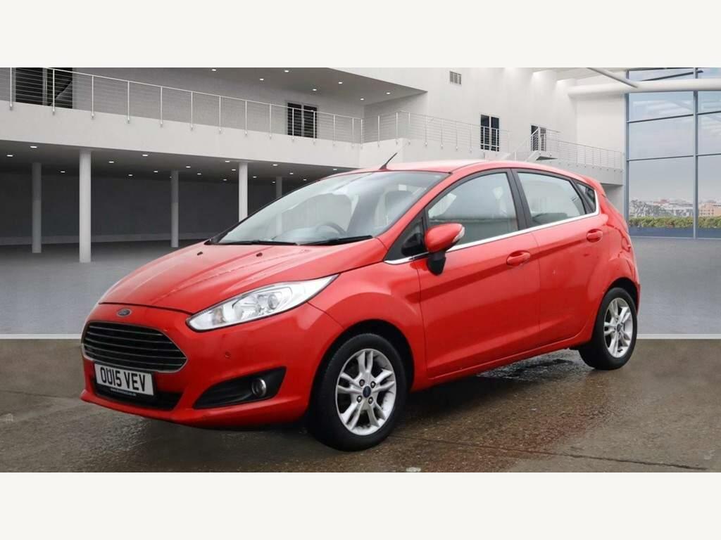 Compare Ford Fiesta 1.0T Ecoboost Zetec OU15VEV Red