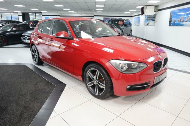 Compare BMW 1 Series 116I Sport YT63PUU Red