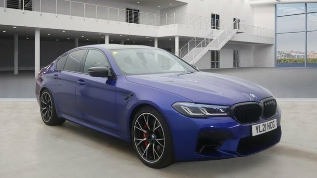 Compare BMW M5 4.4 M5 Competition Step 625 Bhp YL21HCG Blue