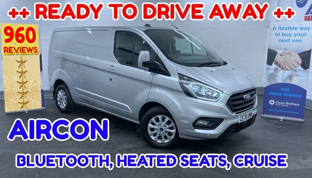 Compare Ford Transit Custom Custom 2.0 300 Limited CE70XNM Silver