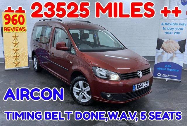 Volkswagen Caddy Maxi Maxi 1.6 Ready Red #1