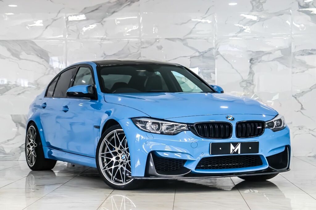 Compare BMW M3 2018 3.0 M3 Competition Package 444 Bhp MK18XHX Blue