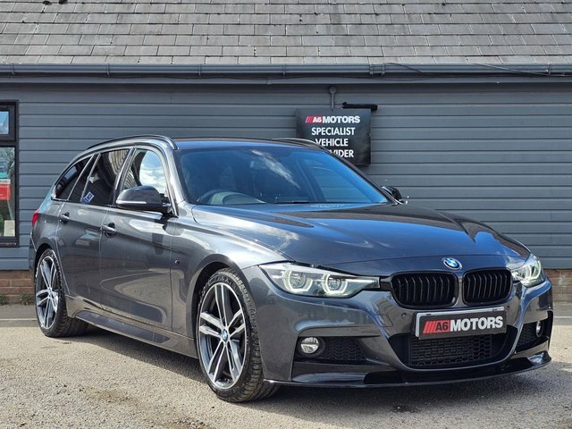 Compare BMW 3 Series 3.0 330D M Sport Shadow Edition Touring 255 Bhp AX18FJN Grey