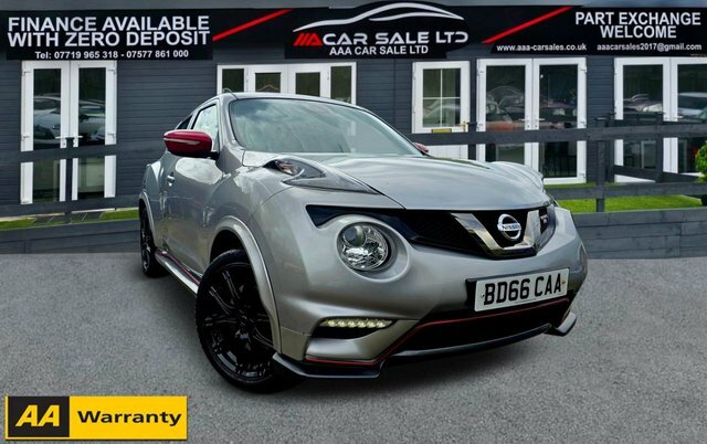 Compare Nissan Juke 1.6 Nismo Rs Dig-t 211 Bhp BD66CAA Silver