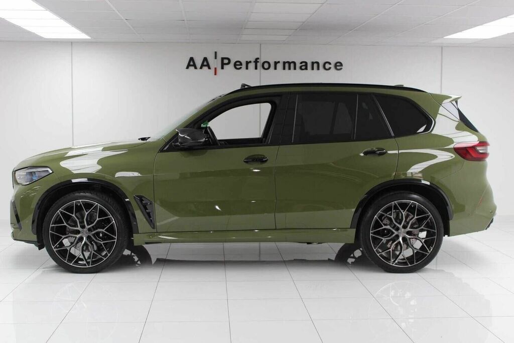 Compare BMW X5 4X4 4.4I V8 Competition Xdrive Euro 6 Ss 5 VE21MOF Green