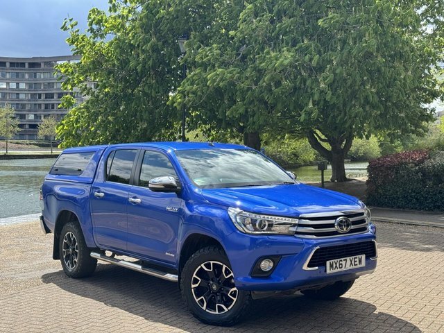 Compare Toyota HILUX Invincible X 4Wd D-4d Dcb MX67XEW Blue