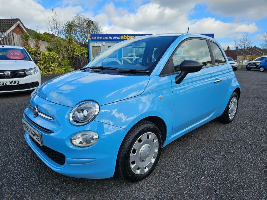 Compare Fiat 500 1.2 Pop YP17OVB Blue