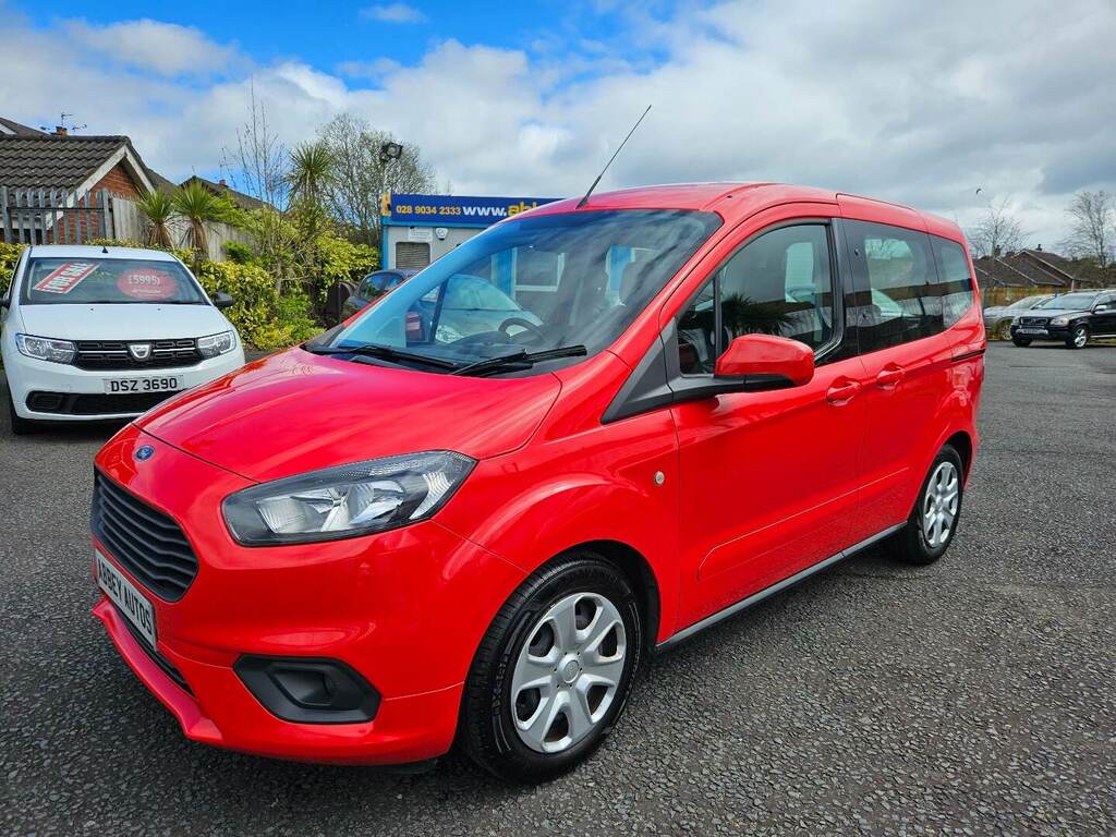Compare Ford Tourneo Connect Connect 1.0 Ecoboost Courier ORZ8742 Red