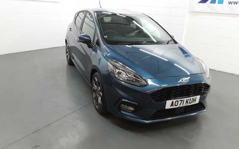 Compare Ford Fiesta 1.0 125Ps St-line 6 Speed AO71KUH Blue