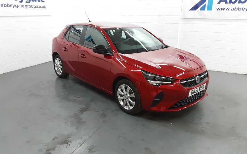Compare Vauxhall Corsa 1.2 75Ps Se Premium 5-Speed DN21WHD Red