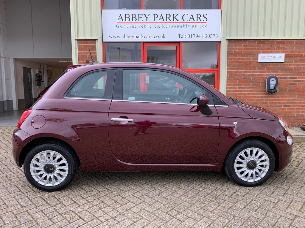 Fiat 500 Hatchback 1.2 Lounge Euro 6 Ss 202069 Red #1