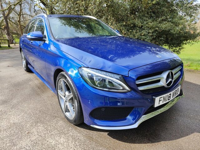 Compare Mercedes-Benz C Class C300 H Amg Line FN18VRO Blue