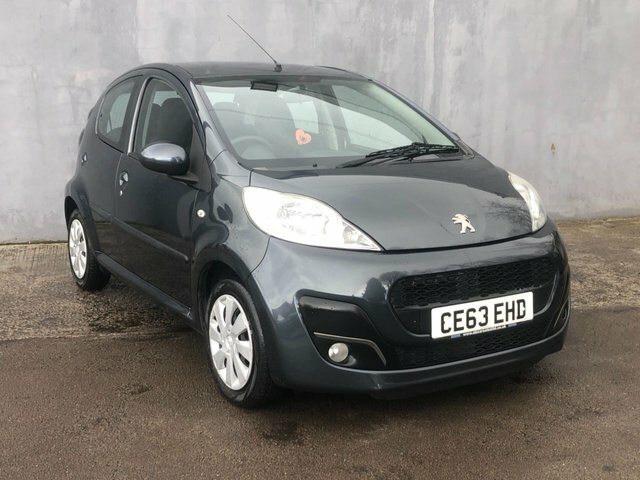 Compare Peugeot 107 Hatchback CE63EHD Grey