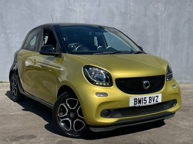 Compare Smart Forfour Hatchback BW15BVZ Yellow