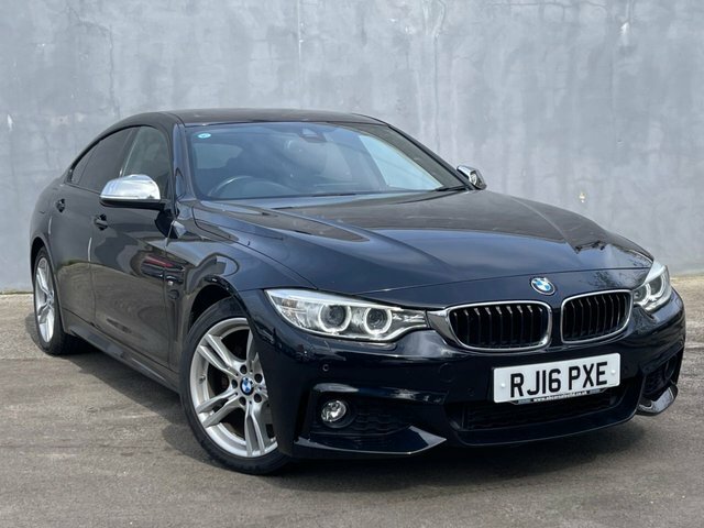BMW 4 Series Gran Coupe Coupe Black #1