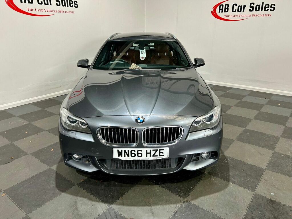 Compare BMW 5 Series Estate WN66HZE Grey