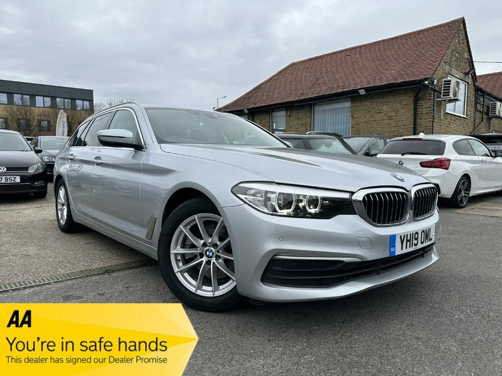 Compare BMW 5 Series 2.0 520D Se Touring Xdrive Euro 6 YH19OML Silver
