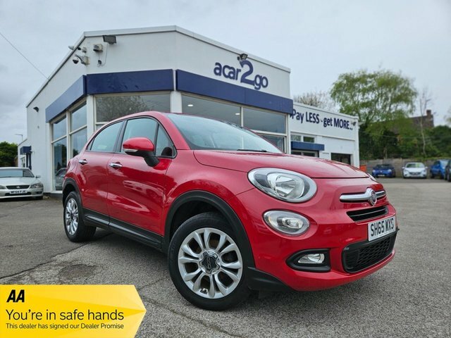 Compare Fiat 500X Multiair Pop Star SH65WXS Red